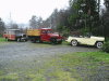 1946 Stakebed, 1949 Jeepster, 1946 Wagon