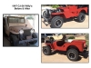 1947 CJ-2A Willys Jeep - Before and After