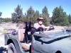Gus, Kai, and Dave in the CJ-5