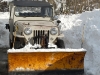 Willys Jeep with Snow Plow