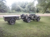 1955 M38A1 / CJ-5 and M416 Trailer