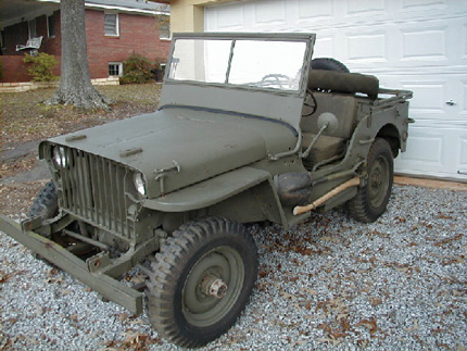 1942 "Auburn" MB Jeep - Earliest Known Civilian Jeep Test