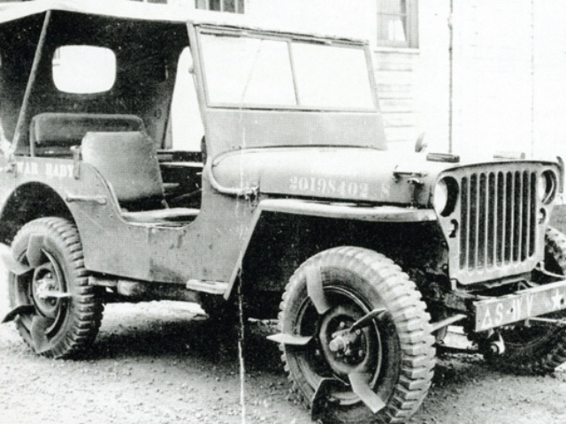 Willys MB Paddle Wheels