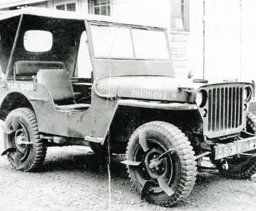Willys MB Paddle Wheels 