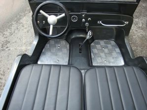 Mini Willys Jeep Replica Interior Mini Willys Jeep Replica Interior