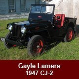 Gayle Lamers 1947 CJ-2