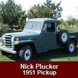Nick Plucker 1951 Willys Pickup