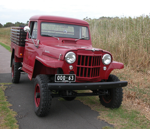 Mark Dawson 1963 Willys Truck 4