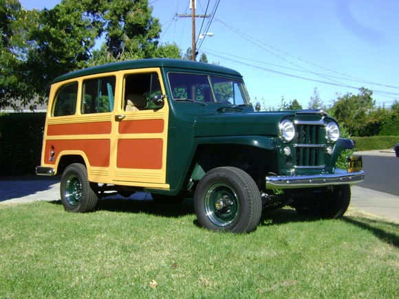 Gary Holme's 1955 Willys Station Wagon