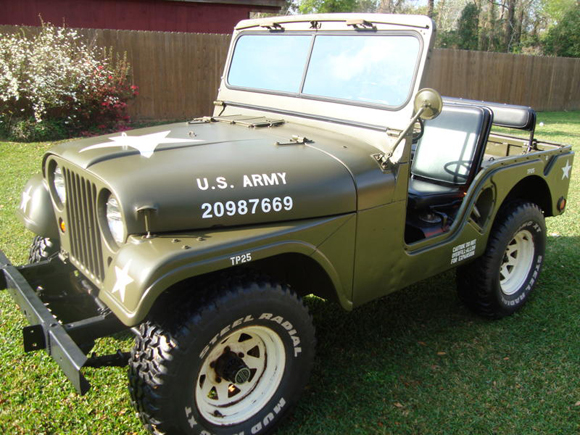 Lee Granger 1953 Willys M38A1 Jeep