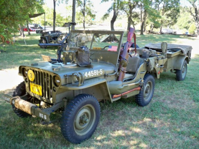 Sergeant Wayne L. Miller's 1943 Willys MB