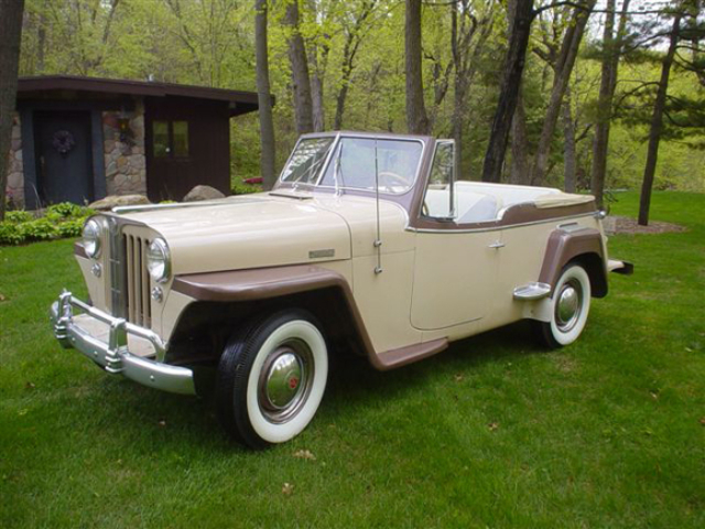 Midge Stuard's 1949 Willys Jeepster