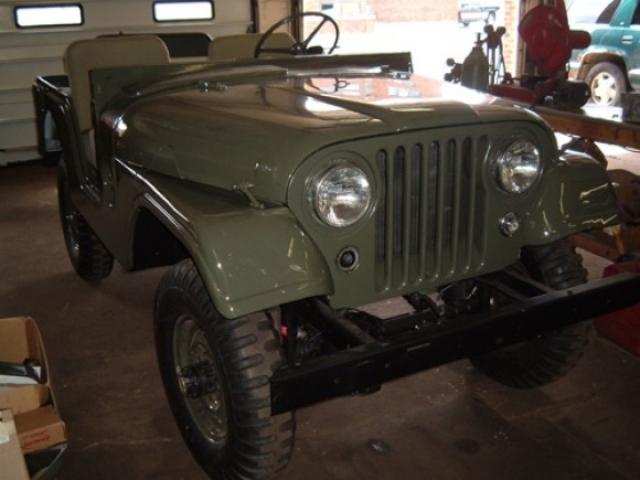 Rich Harding's 1955 M38A1 / CJ-5 Combination Jeep