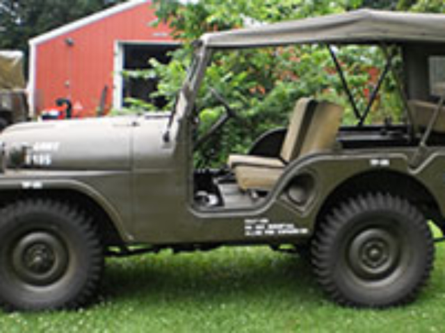 Paul Mercier 1954 Willys M38A1