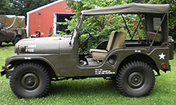 Paul Mercier 1954 Willys M38A1