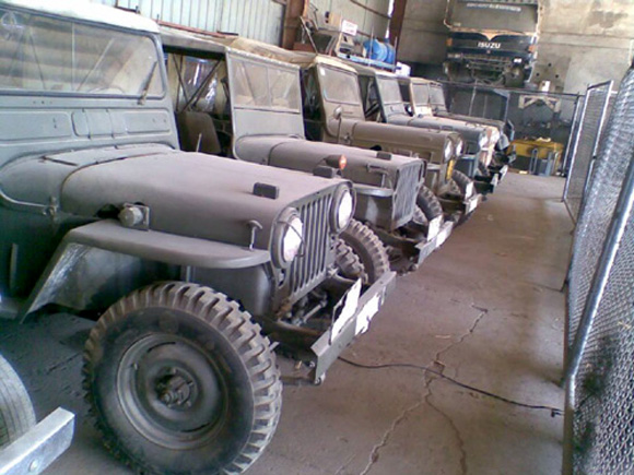 Romeo Dilig's Willys Jeep Collection