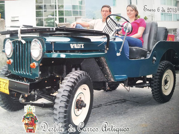Juan Pablo Murillo Villa 1951 Willys CJ-3A