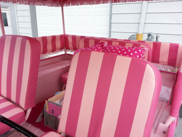 Debbie and Steve Pilgrams' 1947 / Recreation of Elvis' Pink Surrey