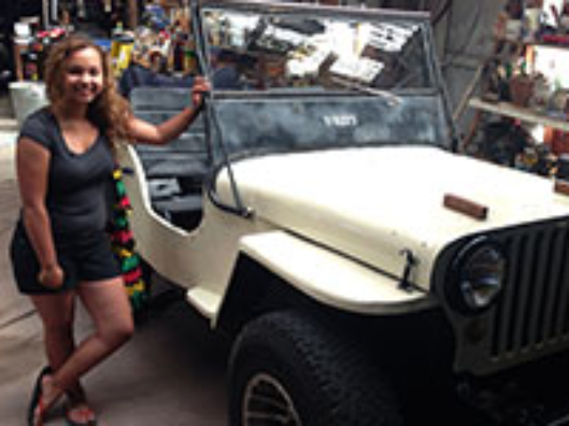 Irie Charity's 1945 Willys CJ-2A
