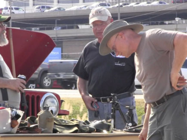 Shopping for parts at the Midwest Willys Reunion Shopping for parts at the Midwest Willys Reunion