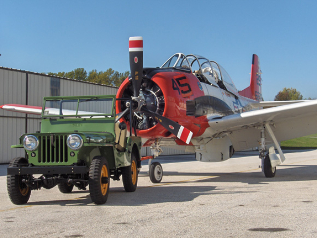 Patricia Shea's 1946 Willys CJ-2A