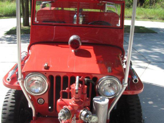 Dick Nelson 1947 Willys CJ-2A Fire Truck