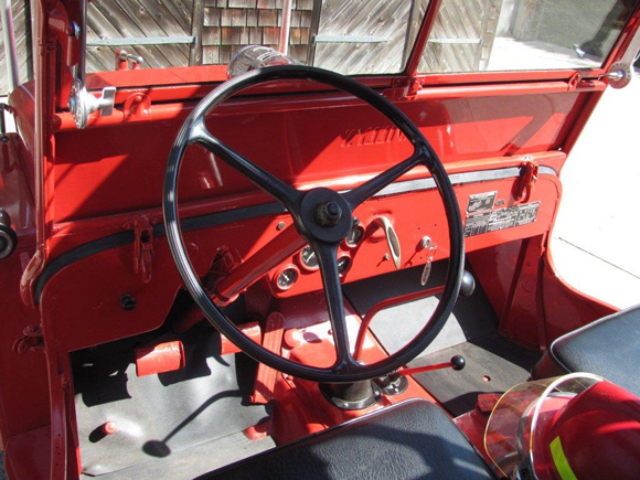 Dick Nelson 1947 Willys CJ-2A Fire Truck