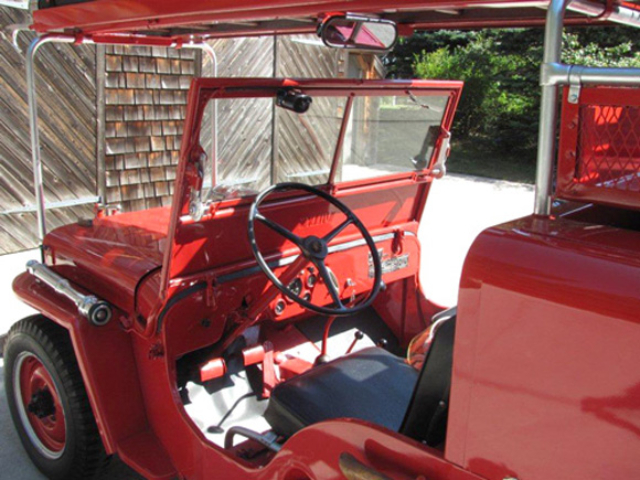 Dick Nelson 1947 Willys CJ-2A Fire Truck
