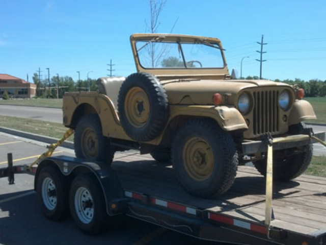 Randy Evans 1954 Willys M38A1