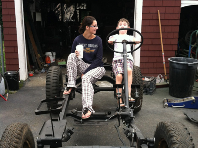 wn Keeley's 1948 Willys CJ-2A