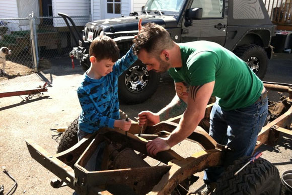 Shawn Keeley's 1948 Willys CJ-2A