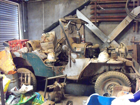 Peter Glasson's 1958 Willys CJ-3B