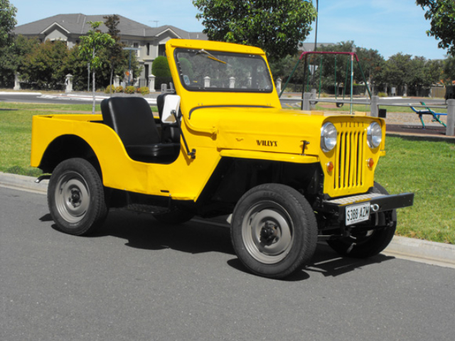 Peter Glasson's 1958 Willys CJ-3B