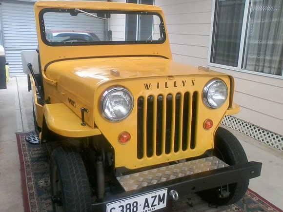 Peter Glasson's 1958 Willys CJ-3B