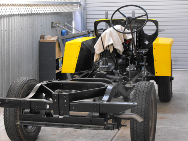 Peter Glasson's 1958 Willys CJ-3B