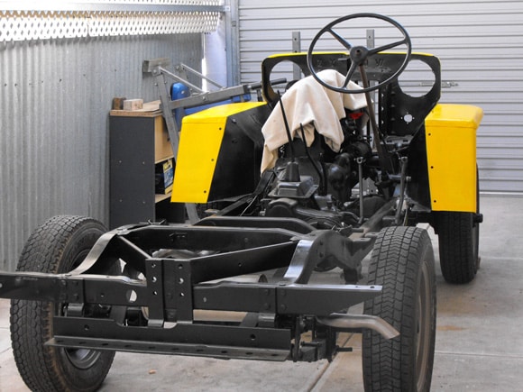 Peter Glasson's 1958 Willys CJ-3B