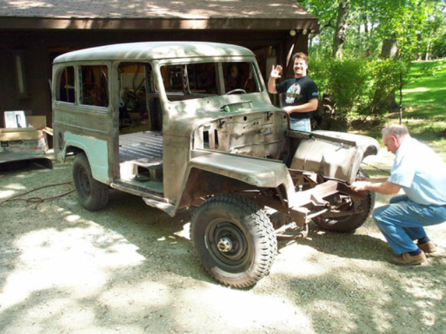 Bob Davis' 1957 Willys Station Wagon