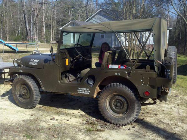 William Freeman's 1954 Willys M38A1