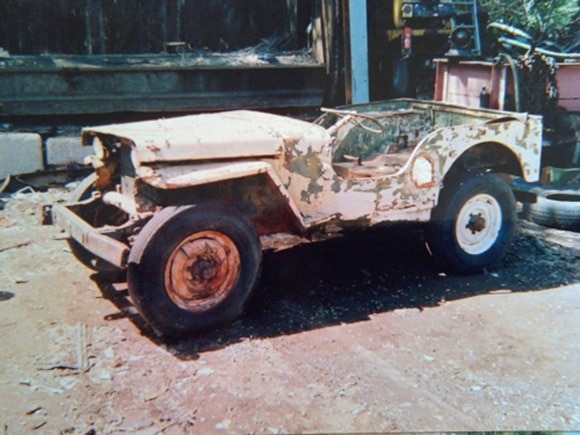 Cora Simpich 1942 Willys MB Slat Grille