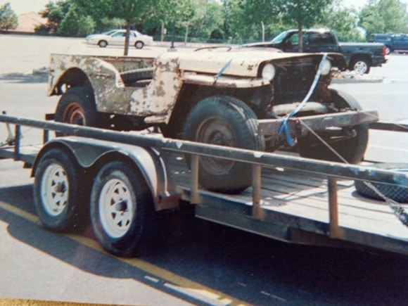 Cora Simpich 1942 Willys MB Slat Grille