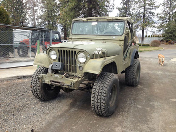 Brittany Jacobsen's 1953 Willys M38A1