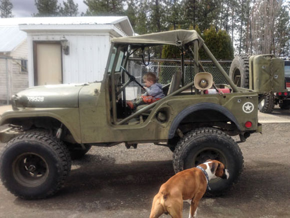 Brittany Jacobsen's 1953 Willys M38A1