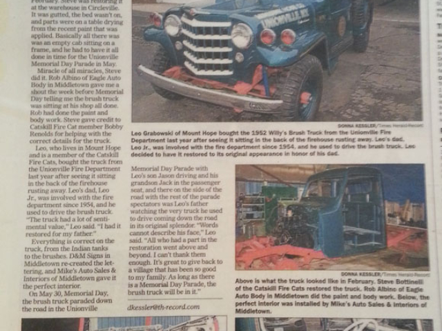 Leo Grabowski's 1952 Willys Truck Leo Grabowski's 1952 Willys Truck