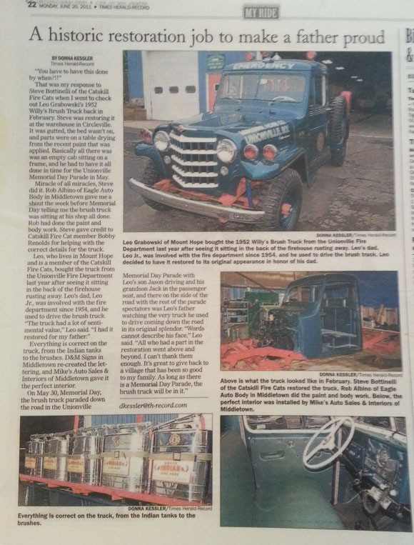 Leo Grabowski's 1952 Willys Truck