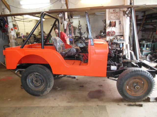 Ed Kelly's 1955 Willys CJ-5