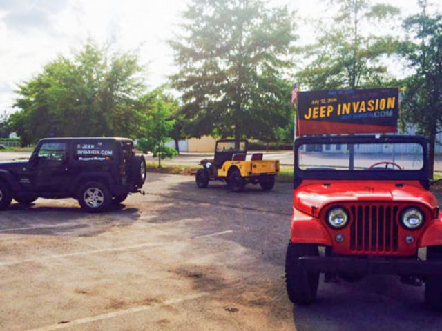 Kaiser Willys Classic Jeep Show and Jeep Invasion at Aiken Music Fest