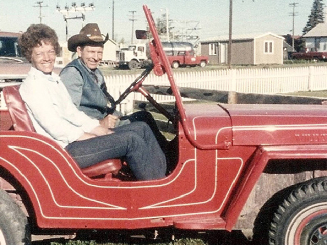 Rob and Beth Theriot's 1947 Willys CJ-2A