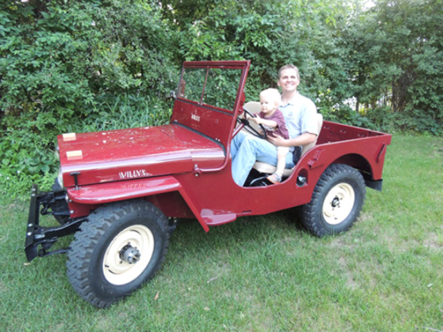 Rob and Beth Theriot's 1947 Willys CJ-2A