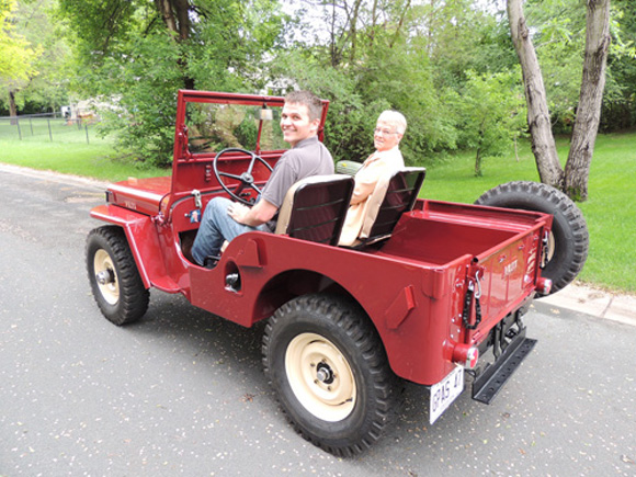 Rob and Beth Theriot's 1947 Willys CJ-2A