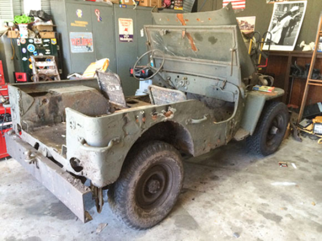 Alvin Hughes' 1942 Willys MB